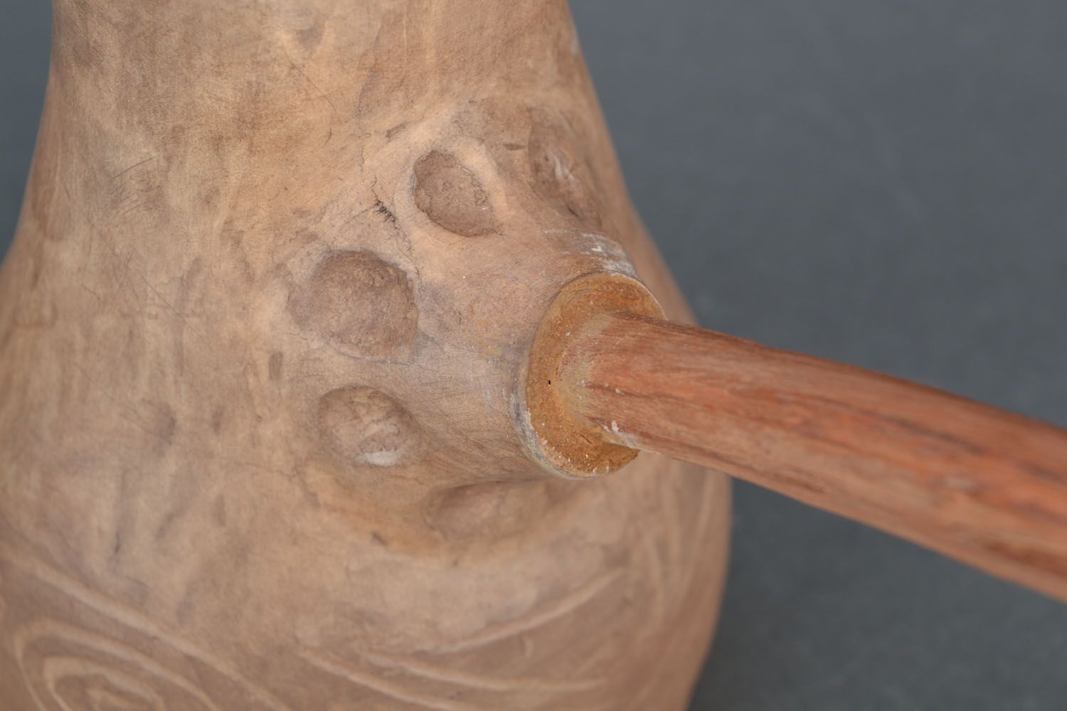 Cezve de cerâmica artesanal  foto 4