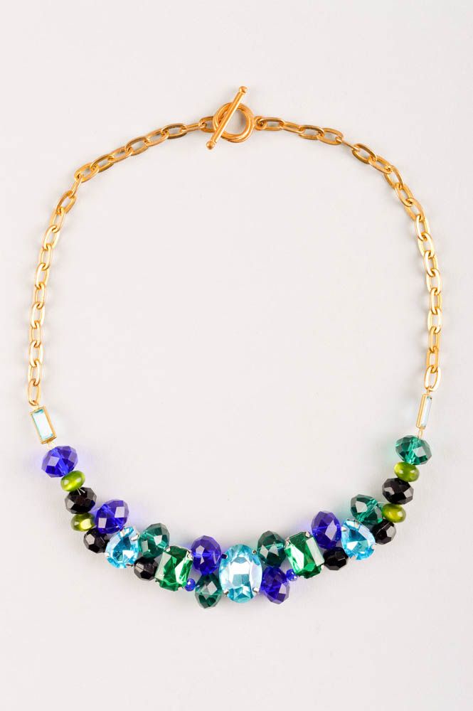 Schmuck aus Perlen handmade Halskette für Frauen schön Schmuck Collier foto 2