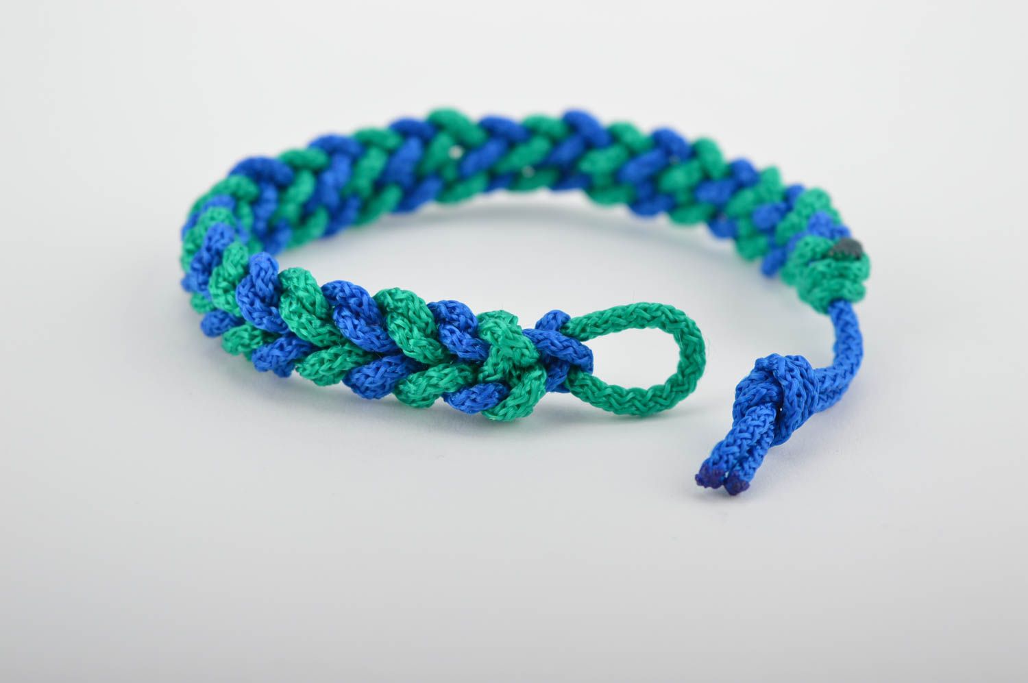 Stylish handmade wrist bracelet woven cord bracelet designs gifts for her photo 2