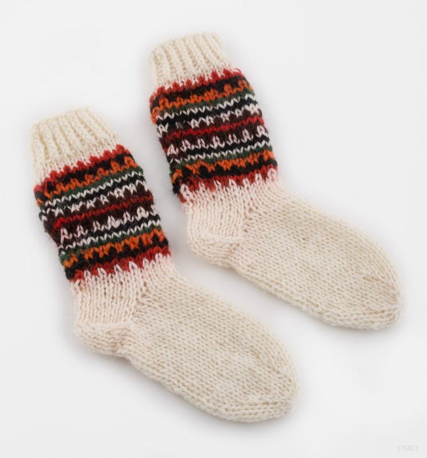 Women's socks made of natural wool photo 2