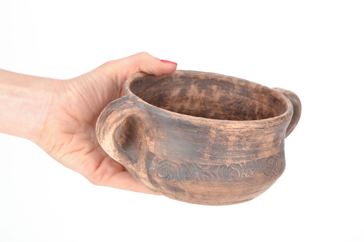 Ceramic soup bowl photo 2