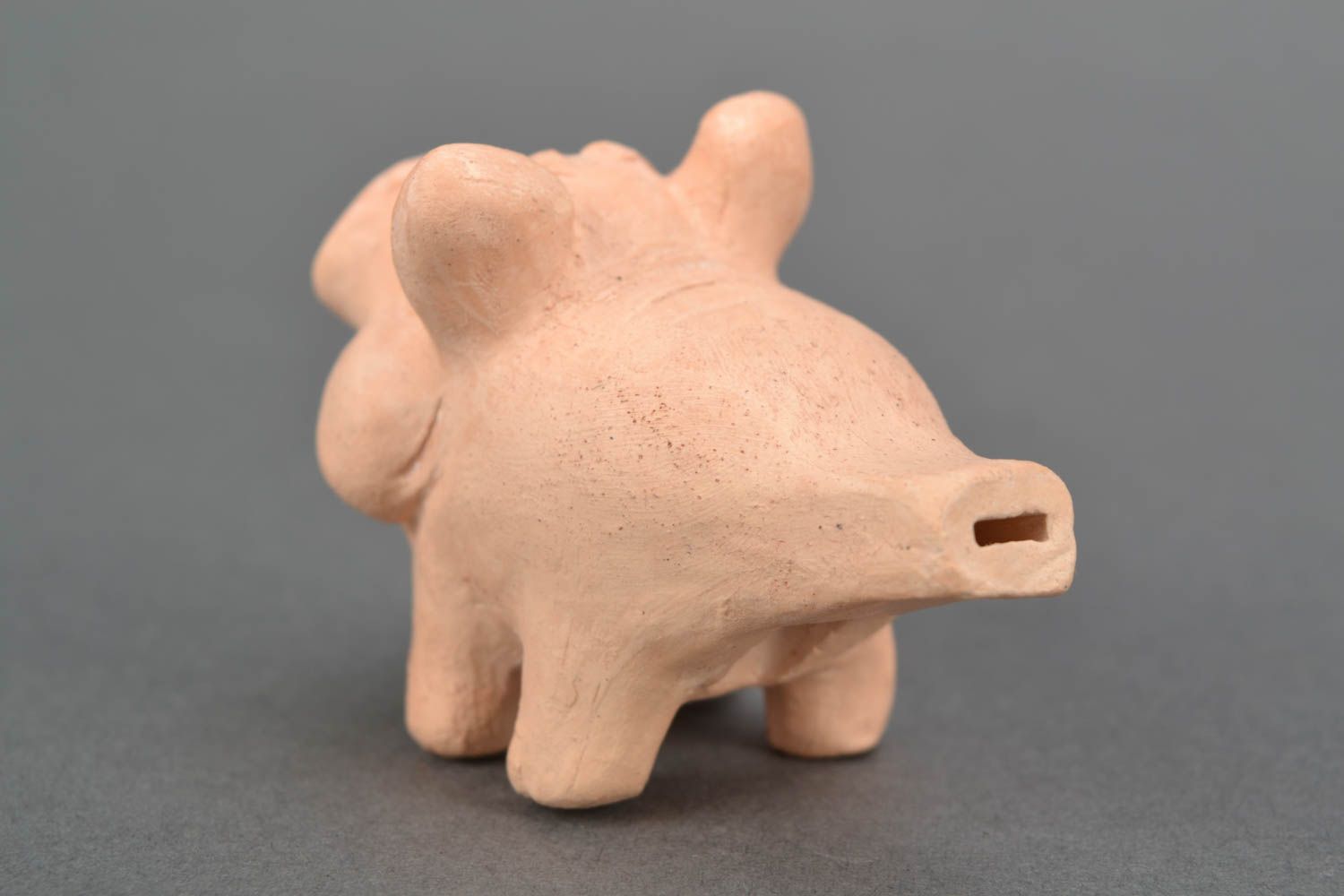 Ceramic penny whistle Pig photo 5