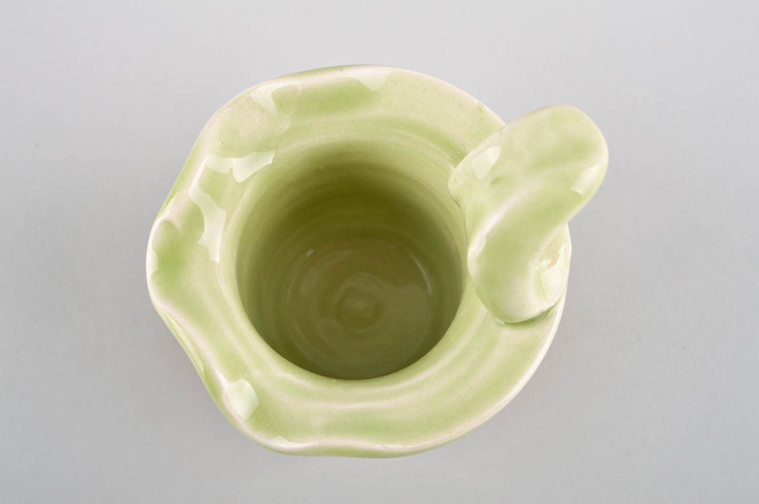 Солонка ручной работы керамическая солонка кухонная посуда дизайнерская фото 3