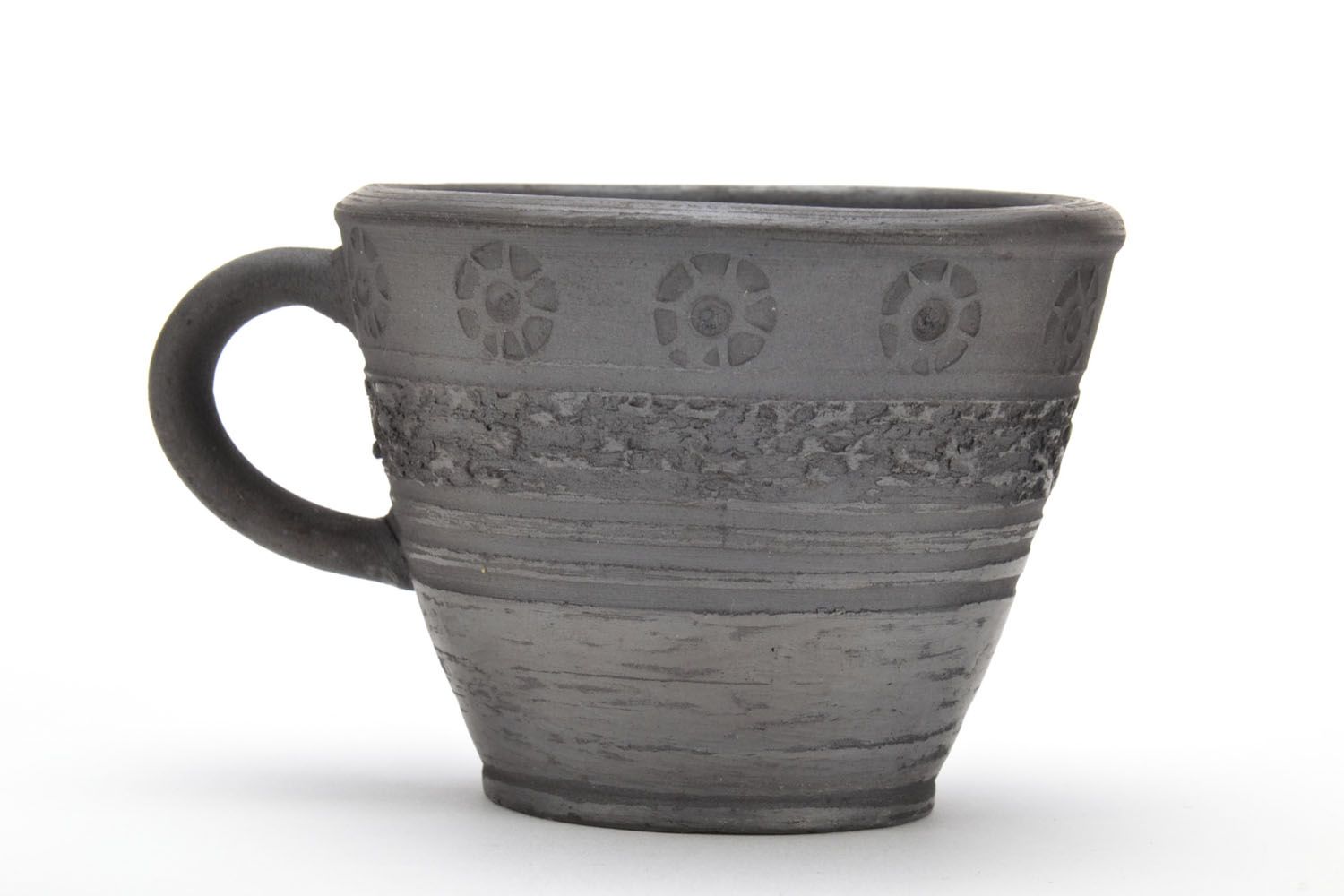 Tazza in ceramica decorativa fatta a mano calice per caffè utensili da cucina foto 2