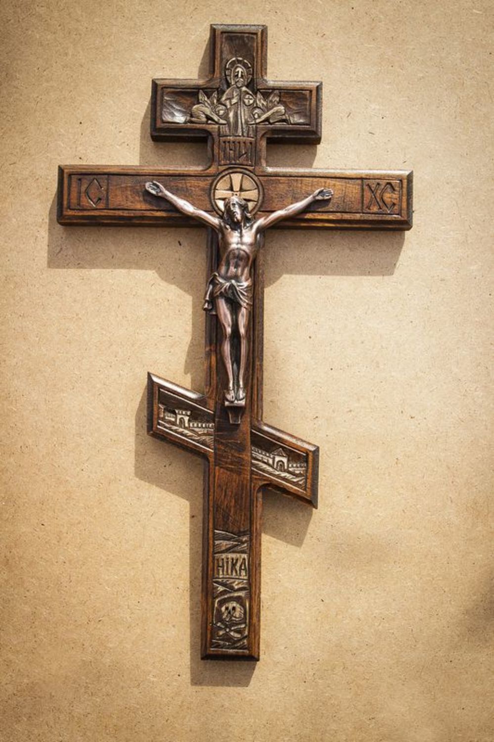 Православный настенный крест  фото 2