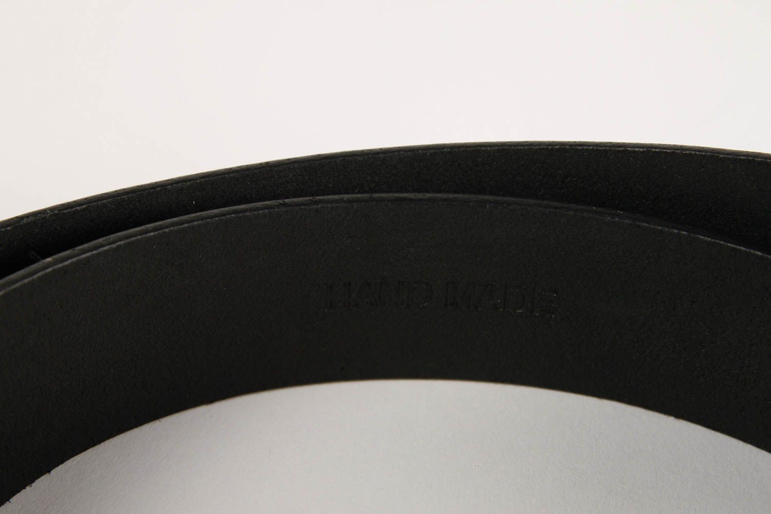 Handmade belt for men leather belt gift ideas unusual belt black belt for men photo 5