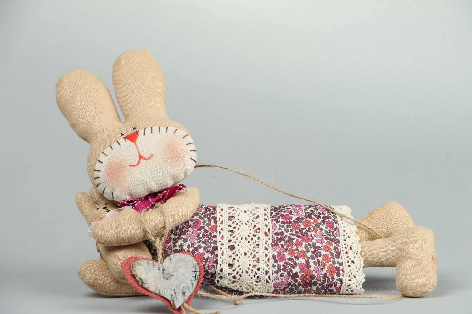 Soft toy Flying hare photo 4