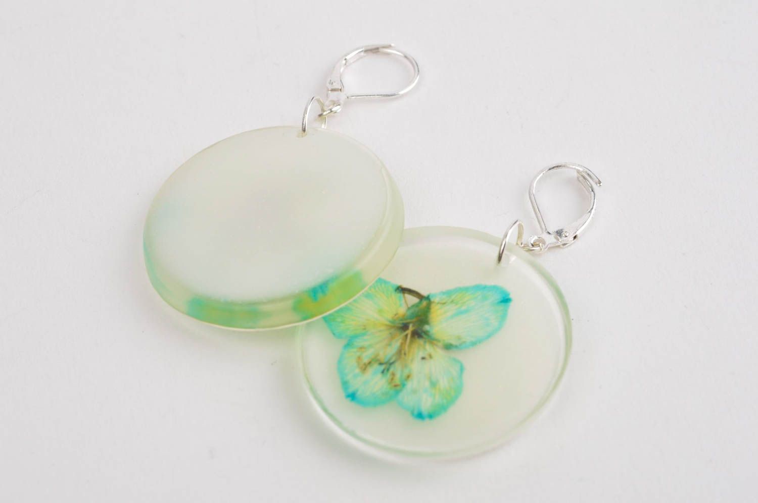 Homemade botanical earrings cute earrings designer accessories gifts for girls photo 4