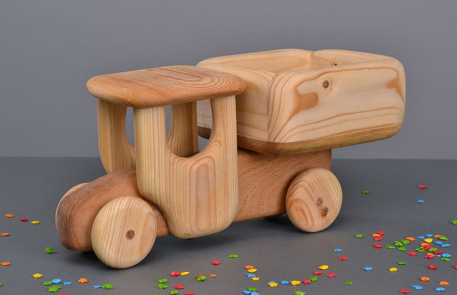 Brinquedo de madeira Camião  foto 5