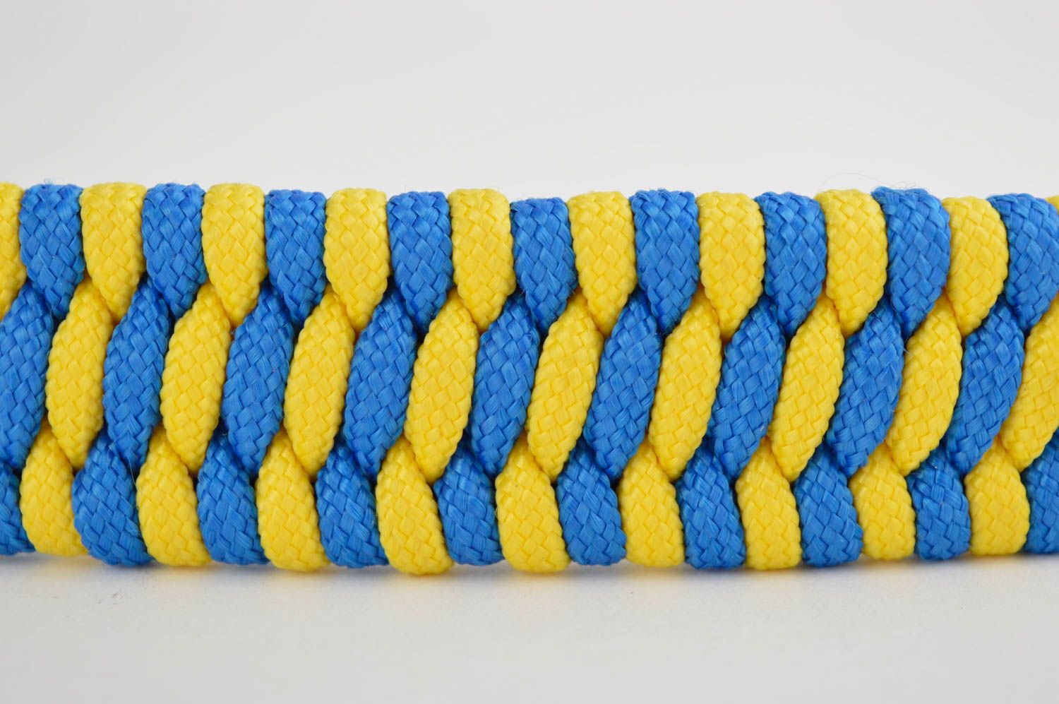 Handmade striped bracelet bright survival bracelet designer wrist bracelet photo 2