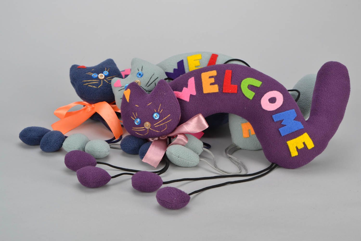 Soft toy Welcome Cat photo 1