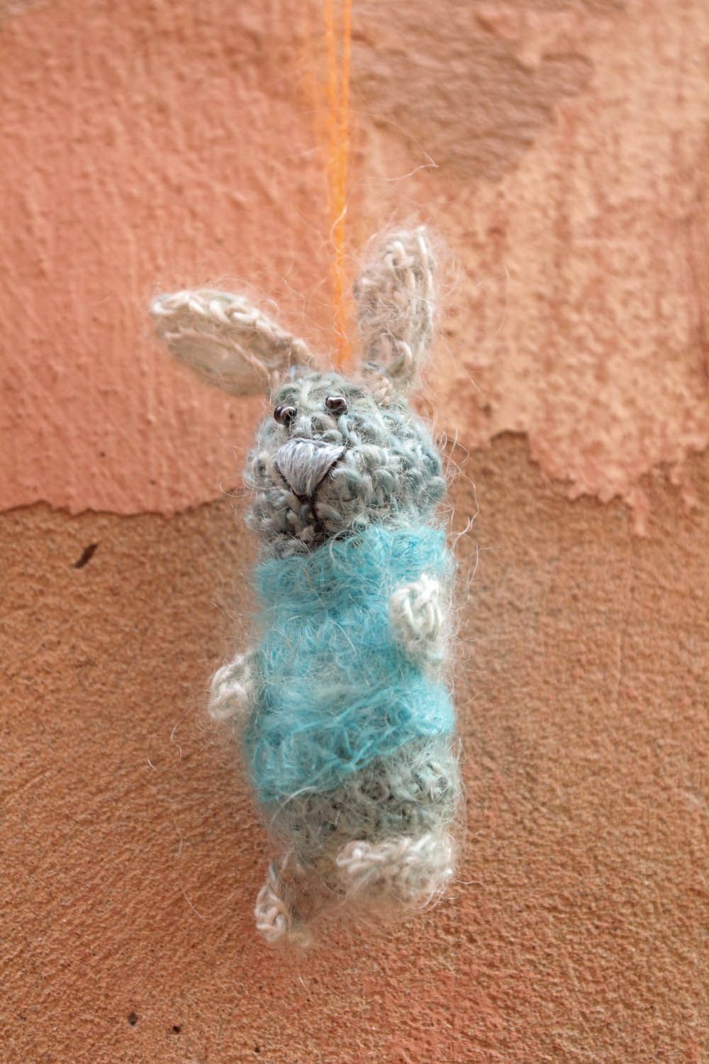 Knitted bunny photo 1