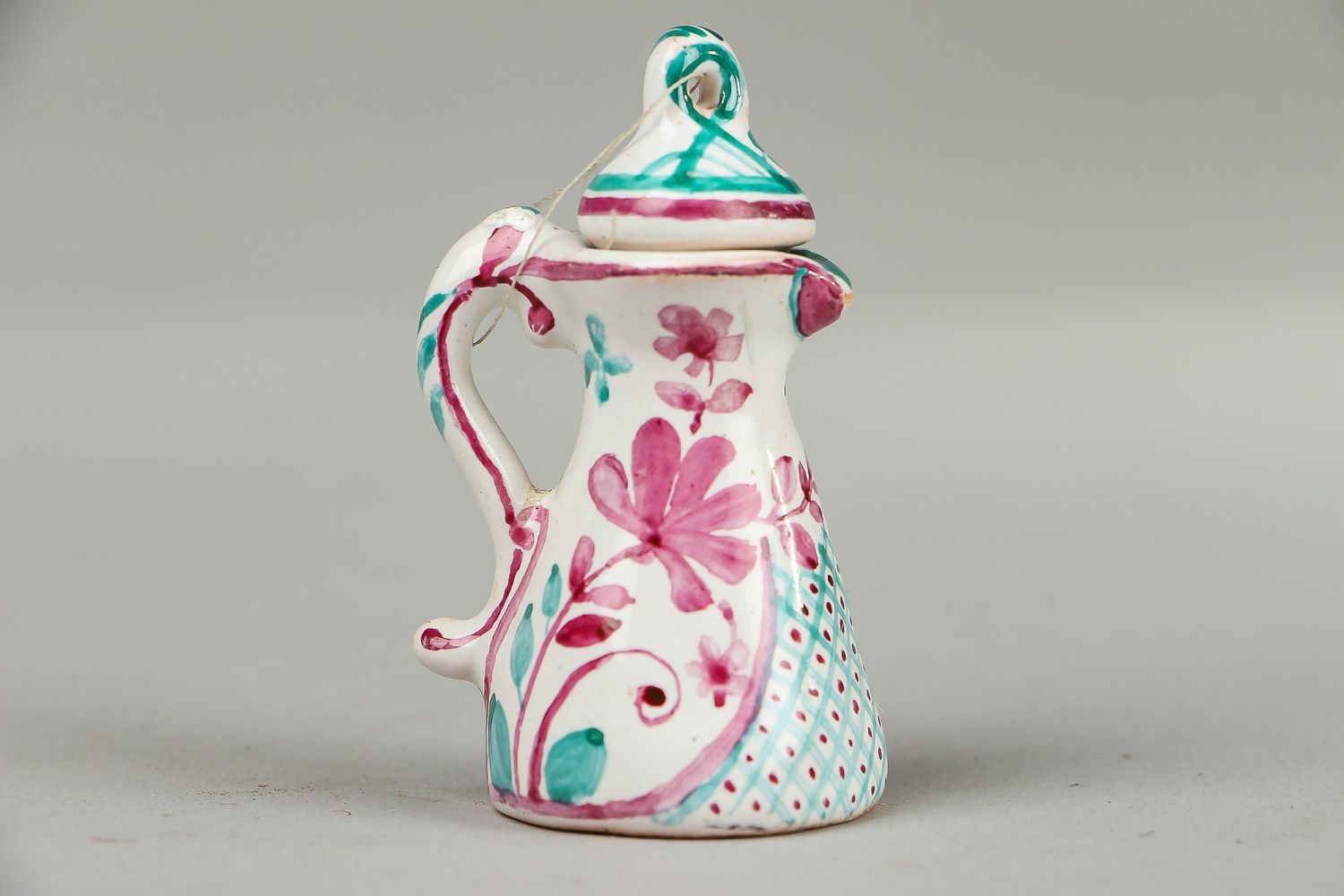 Decorative clay teapot photo 1