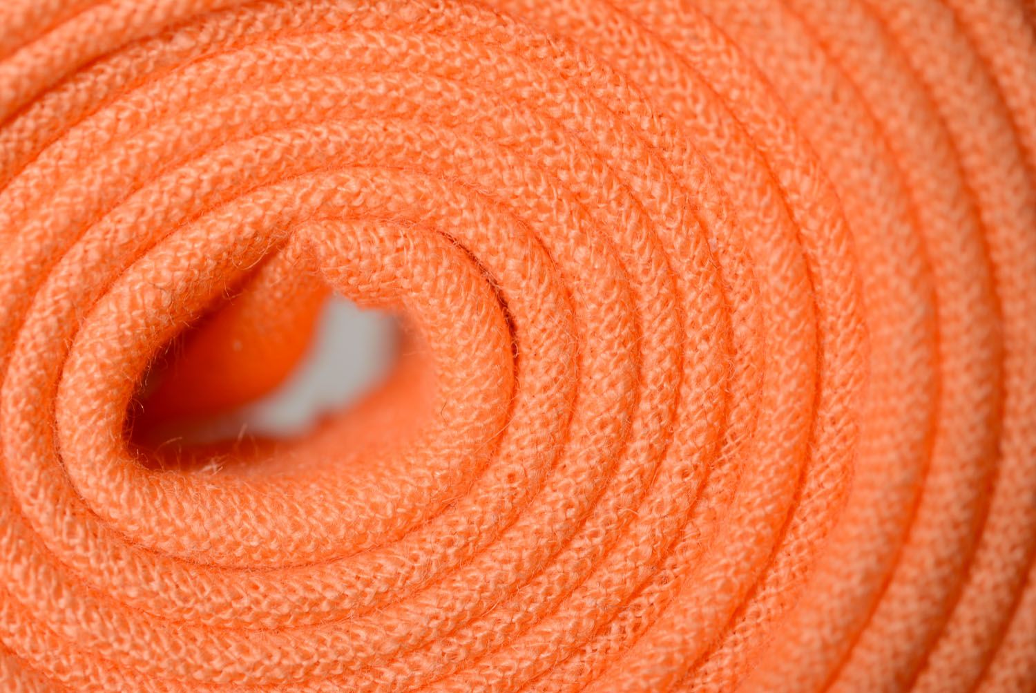 Corbata fina de lino Naranja foto 5