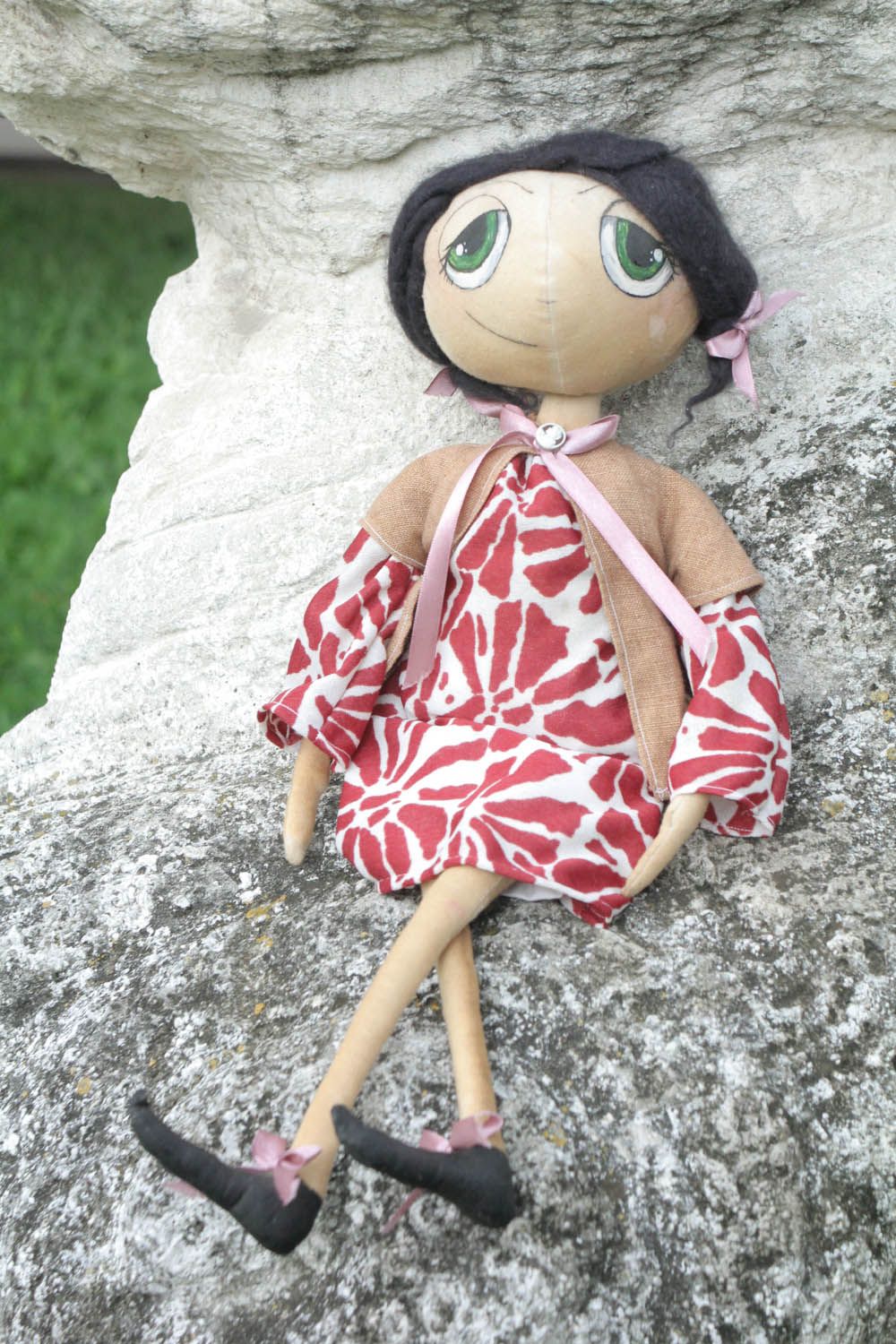 Мягкая текстильная кукла Тыковка фото 1
