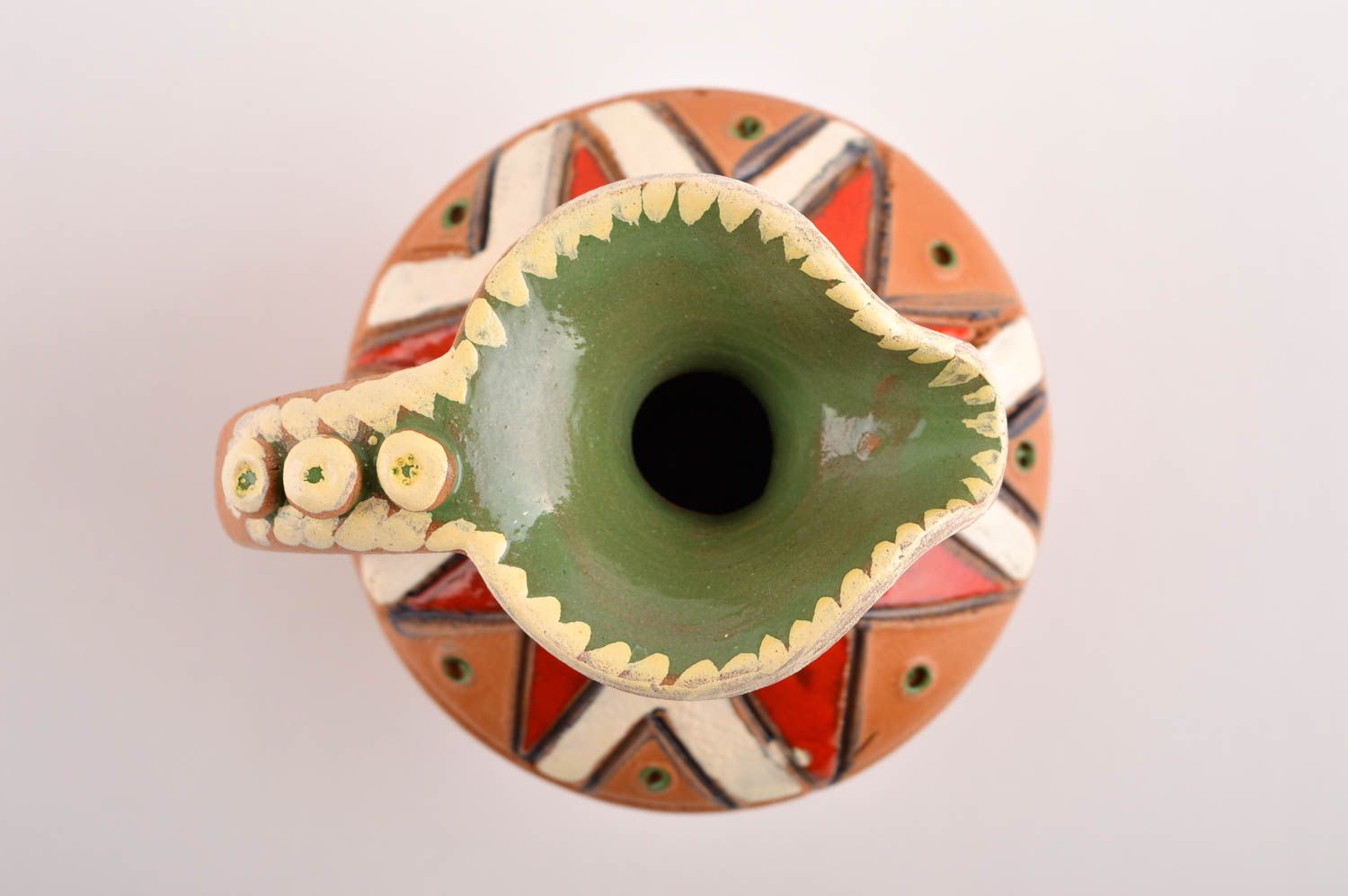 Керамическая посуда ручной работы керамический кувшин маленький глиняная посуда фото 4