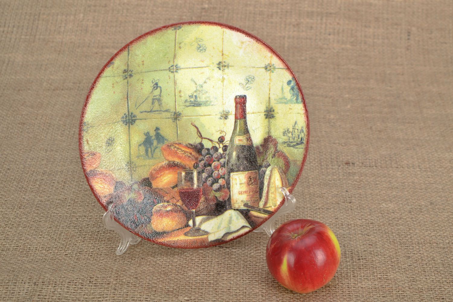 Ceramic decorative plate  photo 1