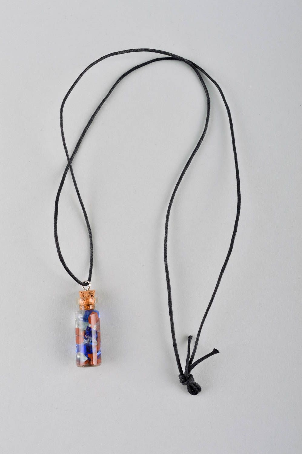 Handmade Anhänger Flasche für Frau Mode Schmuck Halsketten Anhänger schön foto 4