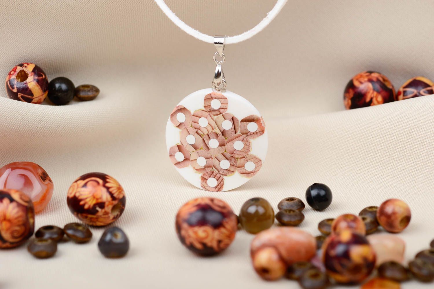 Handmade pendant unusual jewelry designer accessory gift ideas designer pendant photo 1