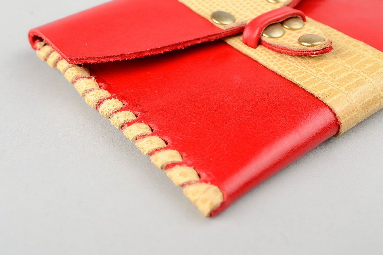 Wallet for coins made ​​of leather photo 5