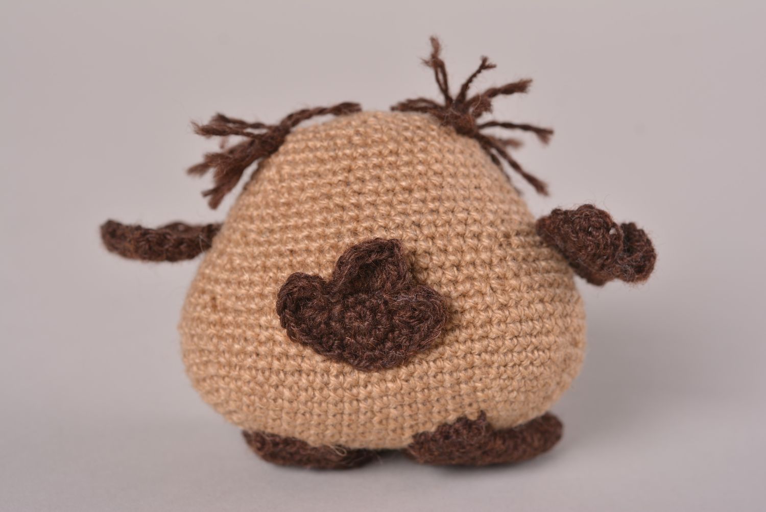 Handmade Spielzeug Set gehäkelte Kuscheltiere Spielzeuge für Kleinkinder 2 Stück foto 4