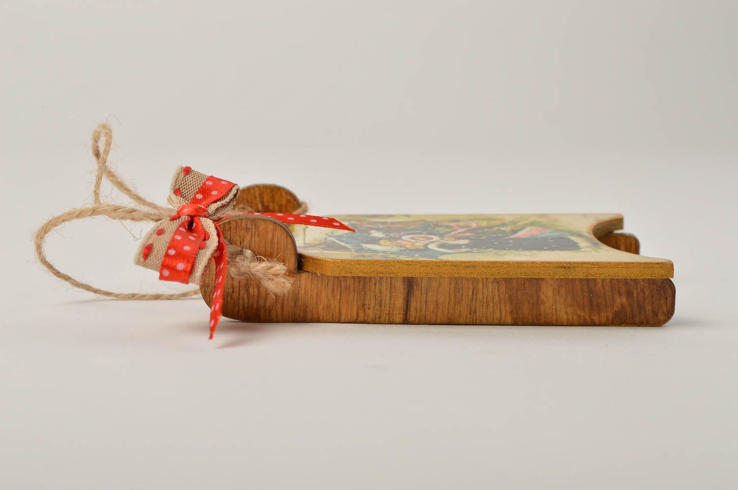 Adorno navideño casero hecho a mano elemento decorativo souvenir original foto 4