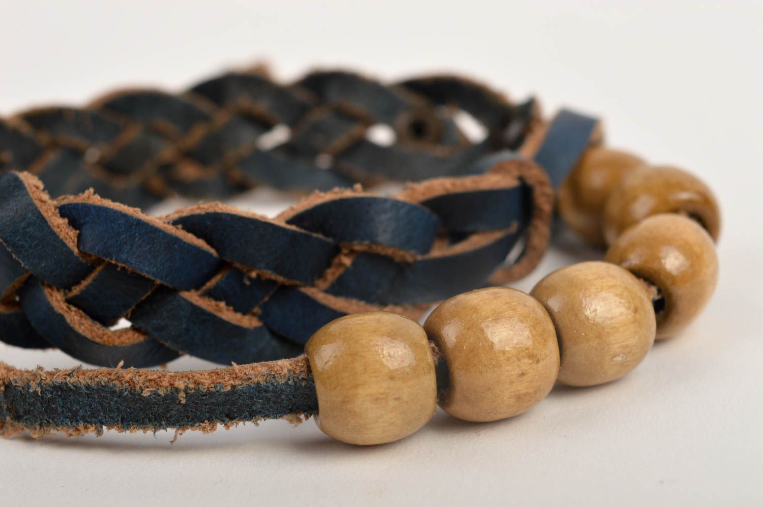 Handmade bracelet designer accessory gift ideas leather bracelet for women photo 5
