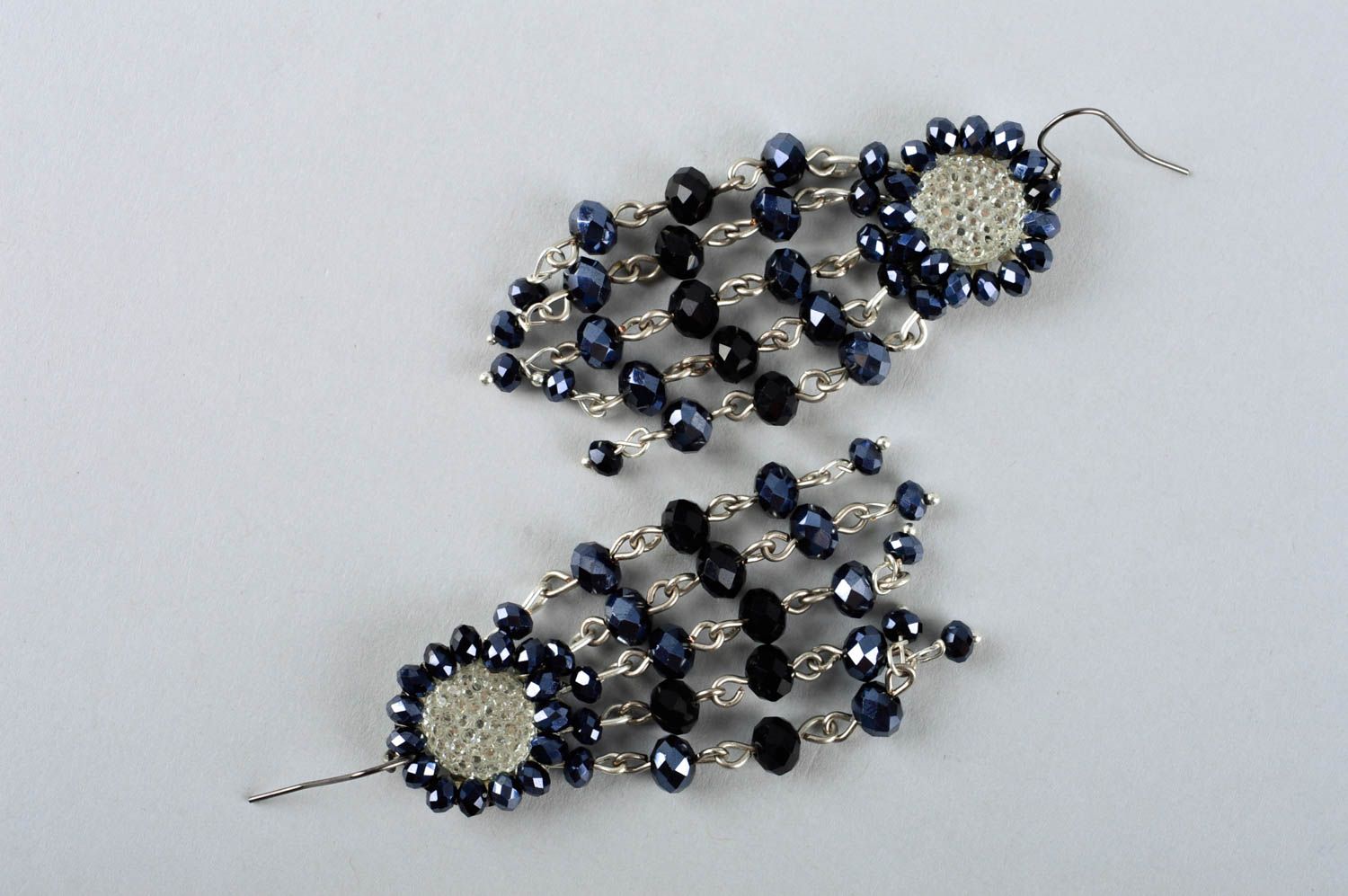 Homemade jewelry dangling earrings stylish earrings fashion accessories photo 5