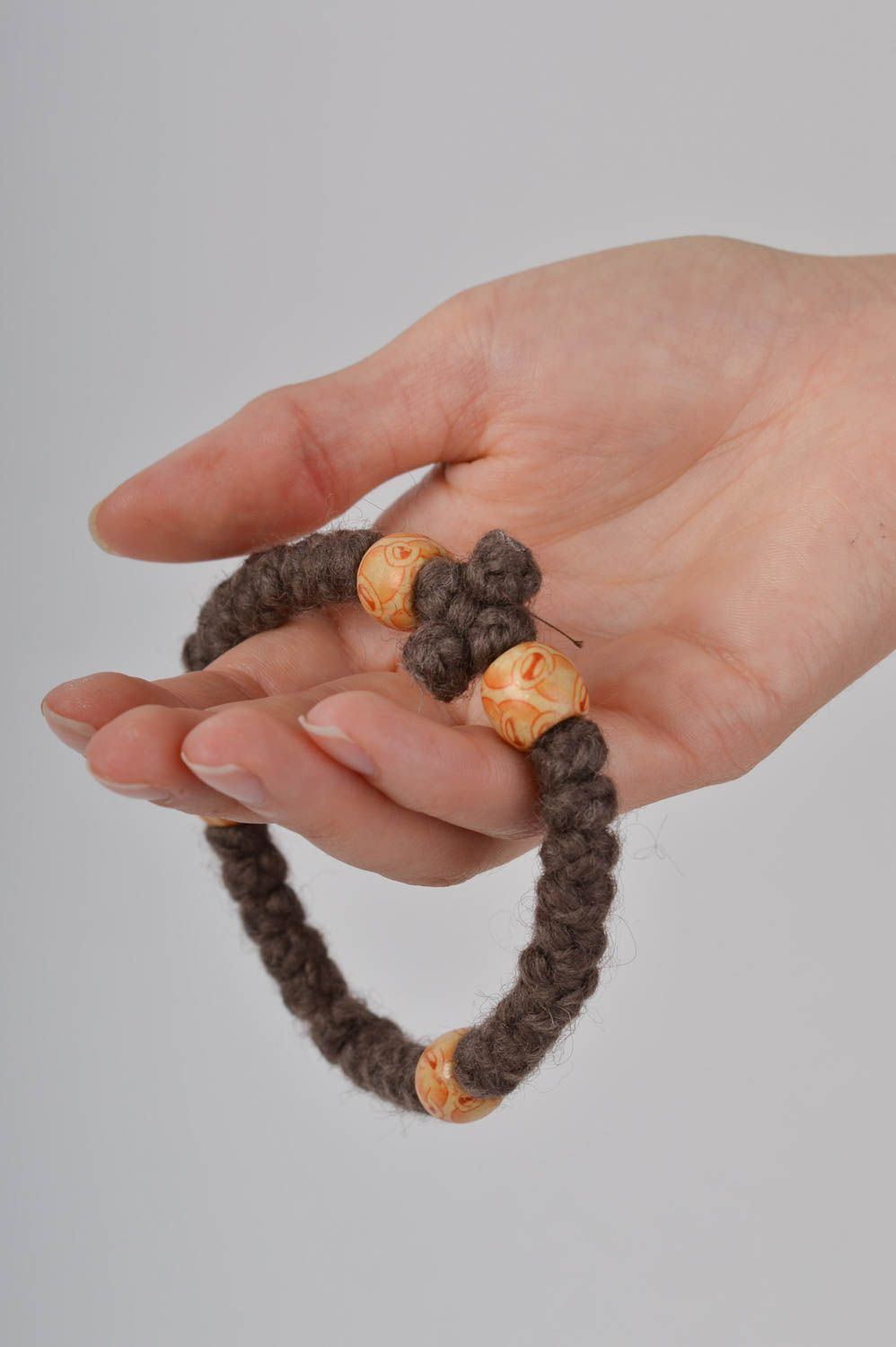 Handmade bracelet unusual accessory gift ideas handmade rosary designer bracelet photo 1