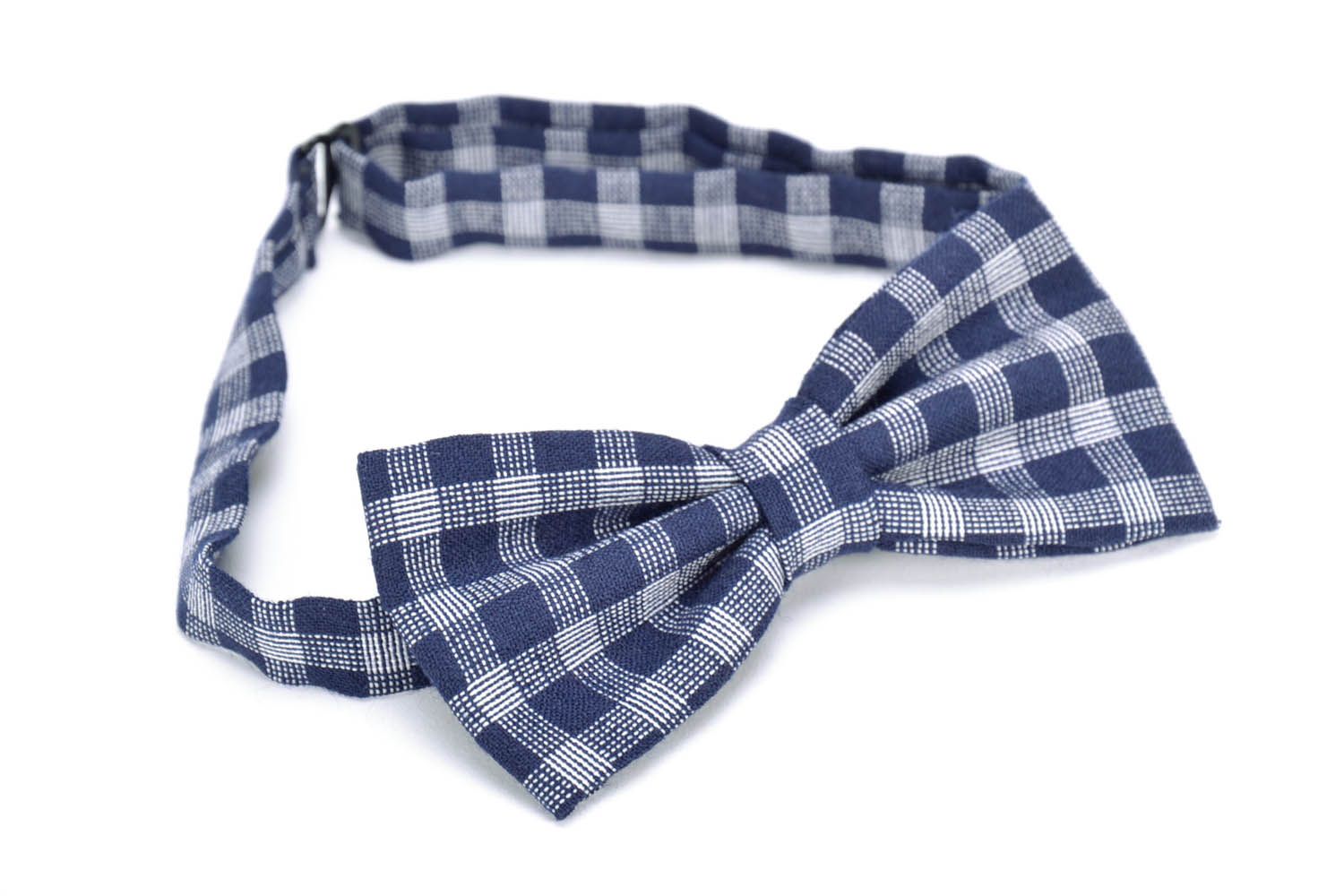 Handmade textile bow tie  photo 2