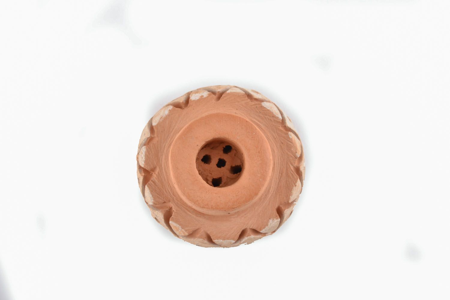 Carved ceramic hookah bowl photo 4