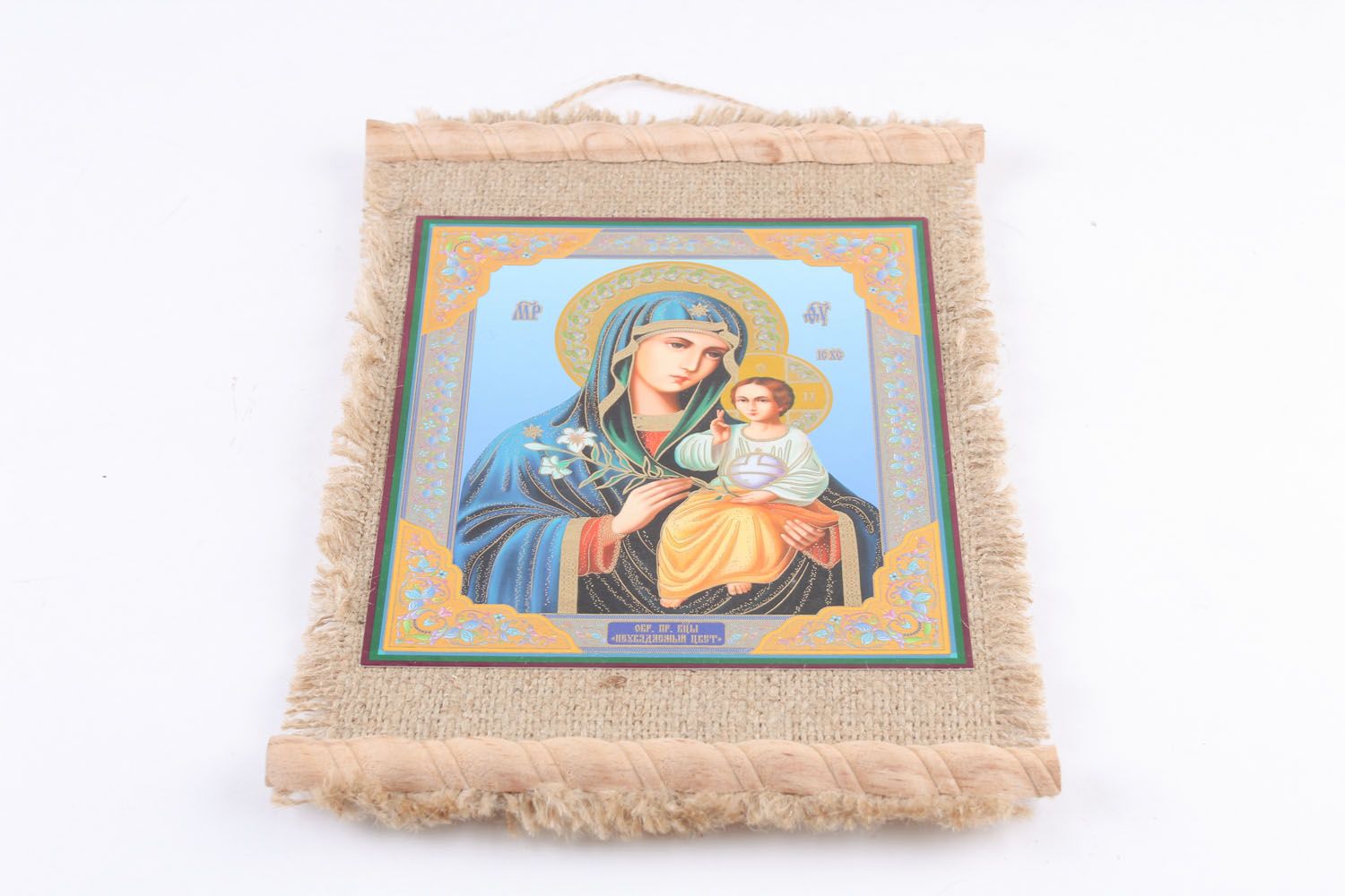 Icono religioso Virgen con el Niño foto 3