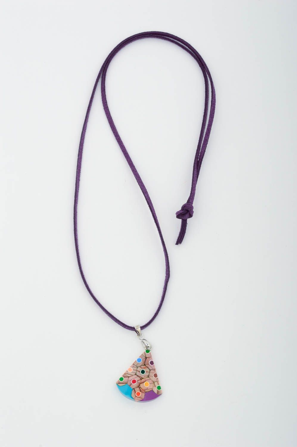 Handmade pendant necklace fashion necklace ceramic jewelry fashion accessories photo 3