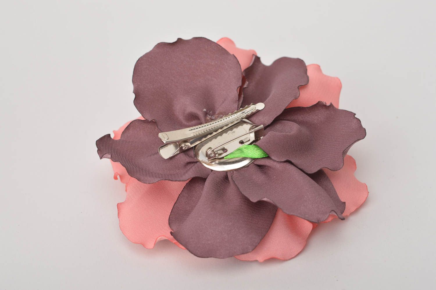 Brooch handmade hair clip flowers for hair hair accessories for girls gift ideas photo 5