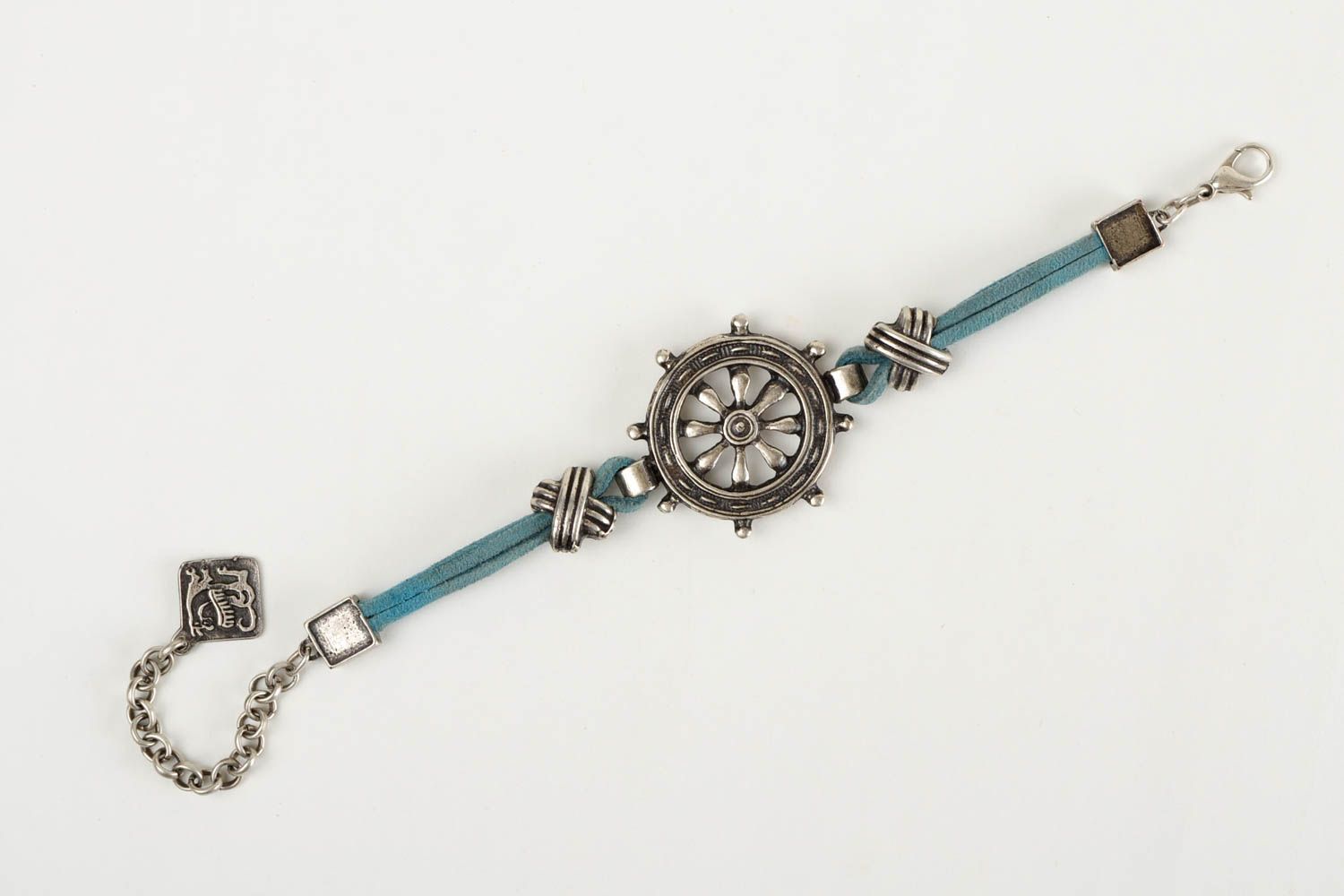 Bracelet en métal Bracelet à corde Accessoire femme Idée cadeau original photo 4