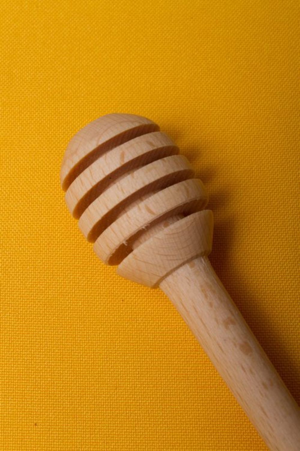 Bacchetta di legno per il miele fatta a mano Cucchiaio per miele di legno
 foto 5