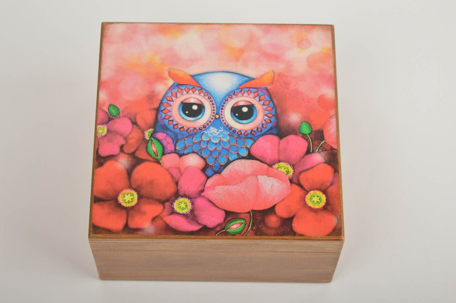 Wooden jewelry box handmade jewelry boxes for girls jewellery gift boxes photo 4