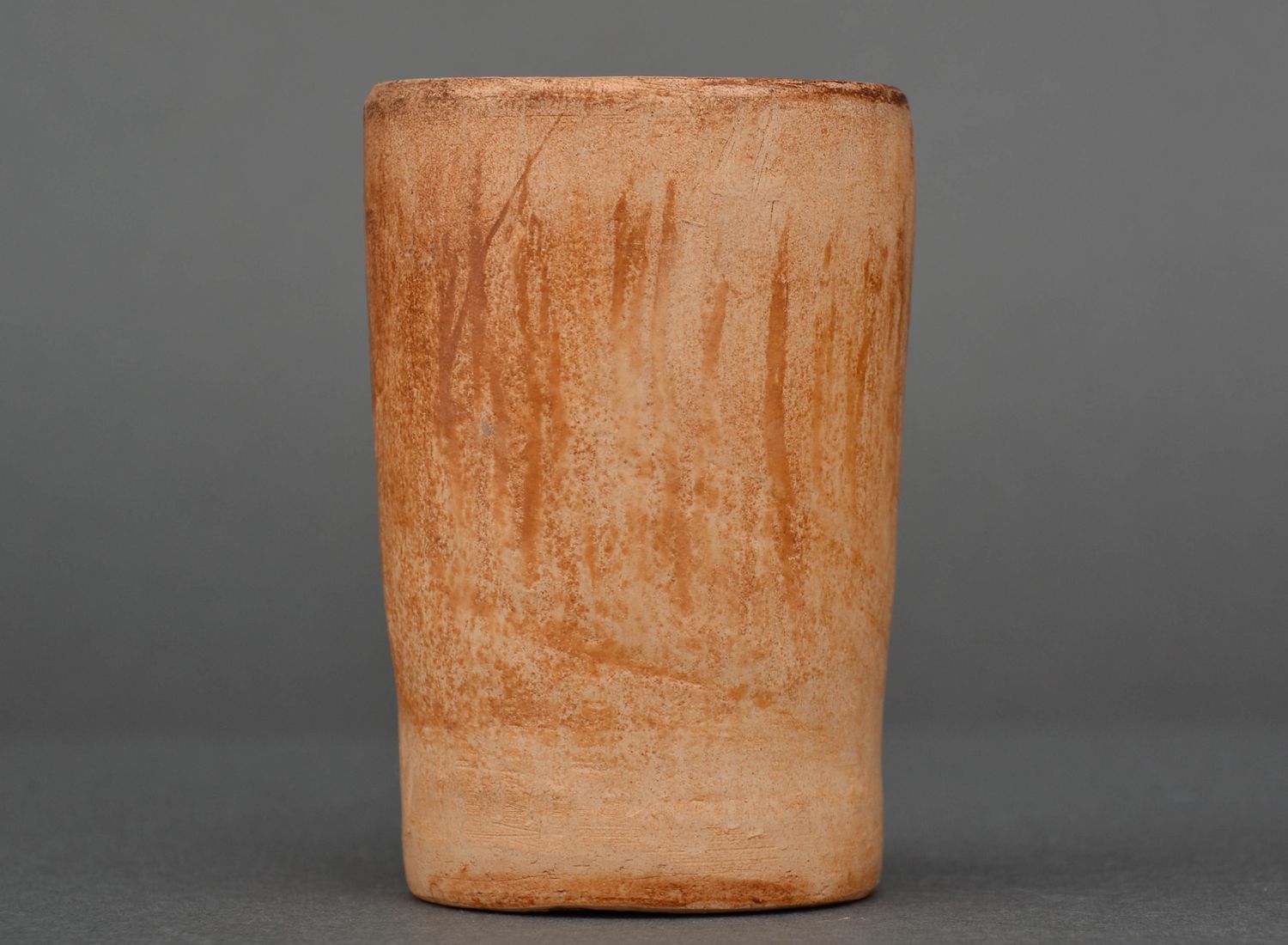 Bicchierino in ceramica fatto a mano bicchiere in argilla stoviglie decorative
 foto 2