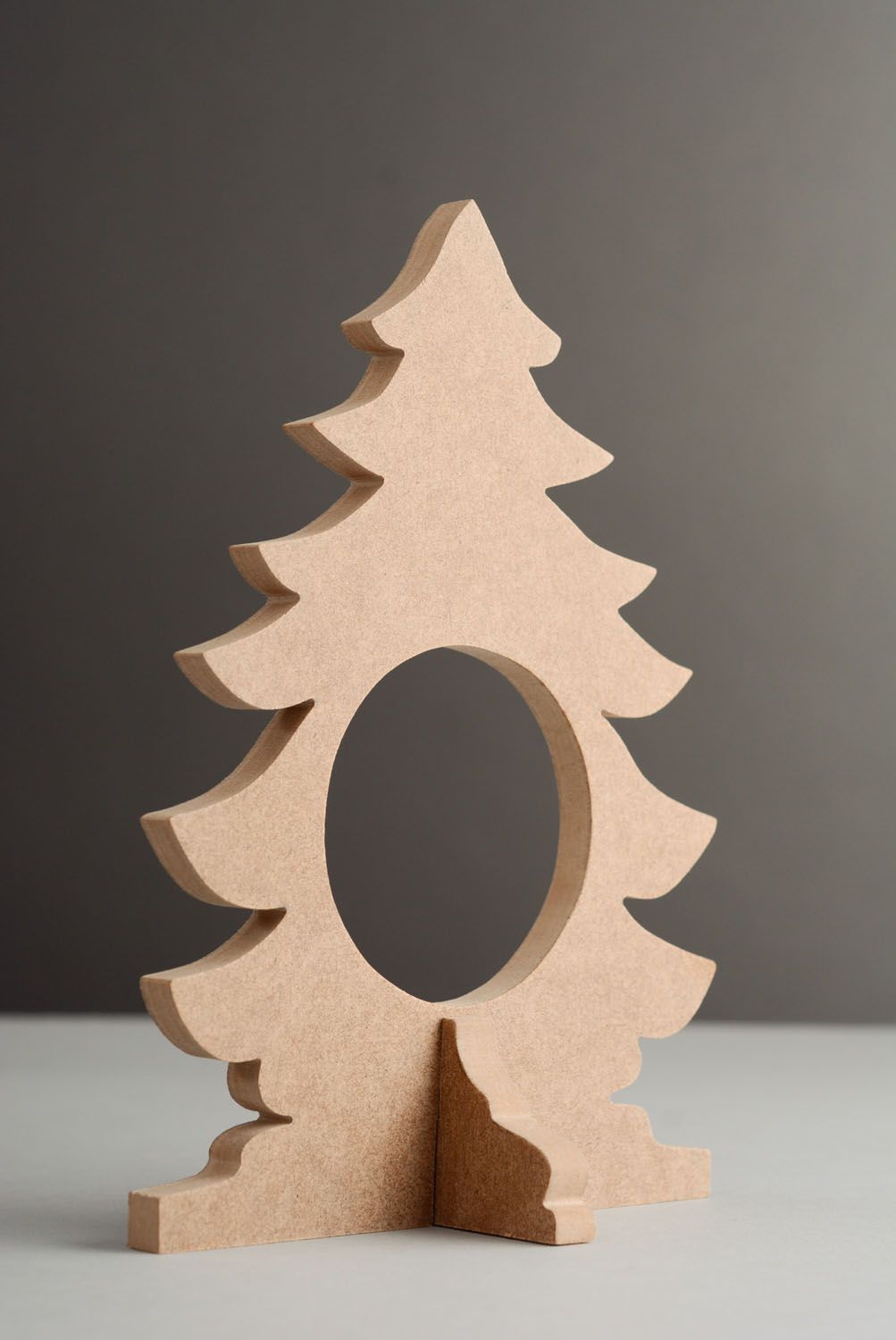 Wooden blank holder Christmas Tree photo 1