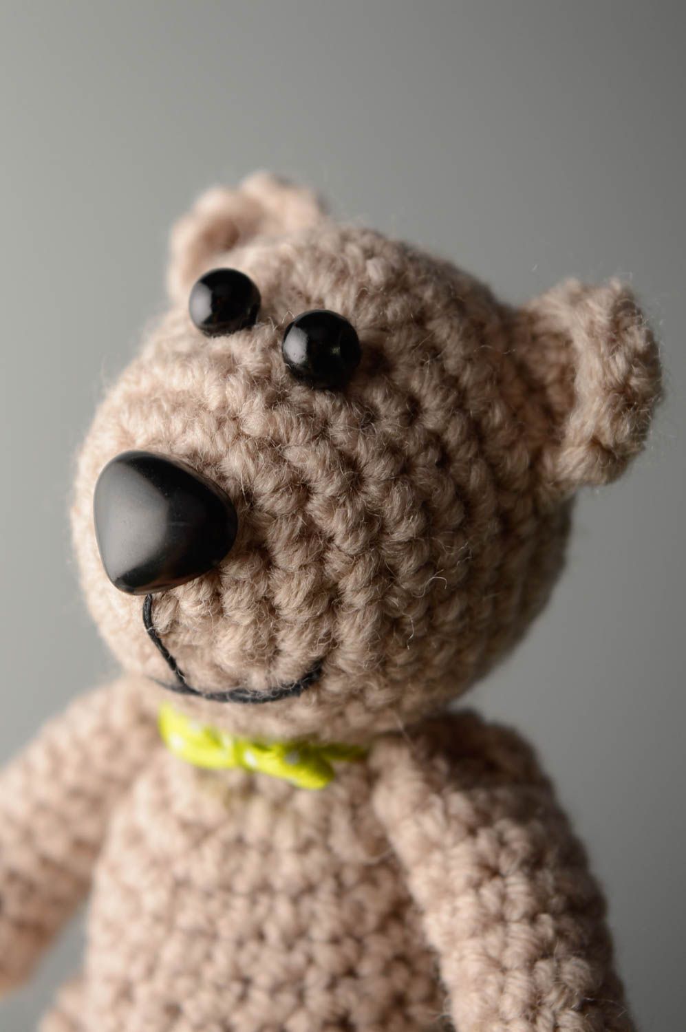 Soft crochet toy Bear photo 3