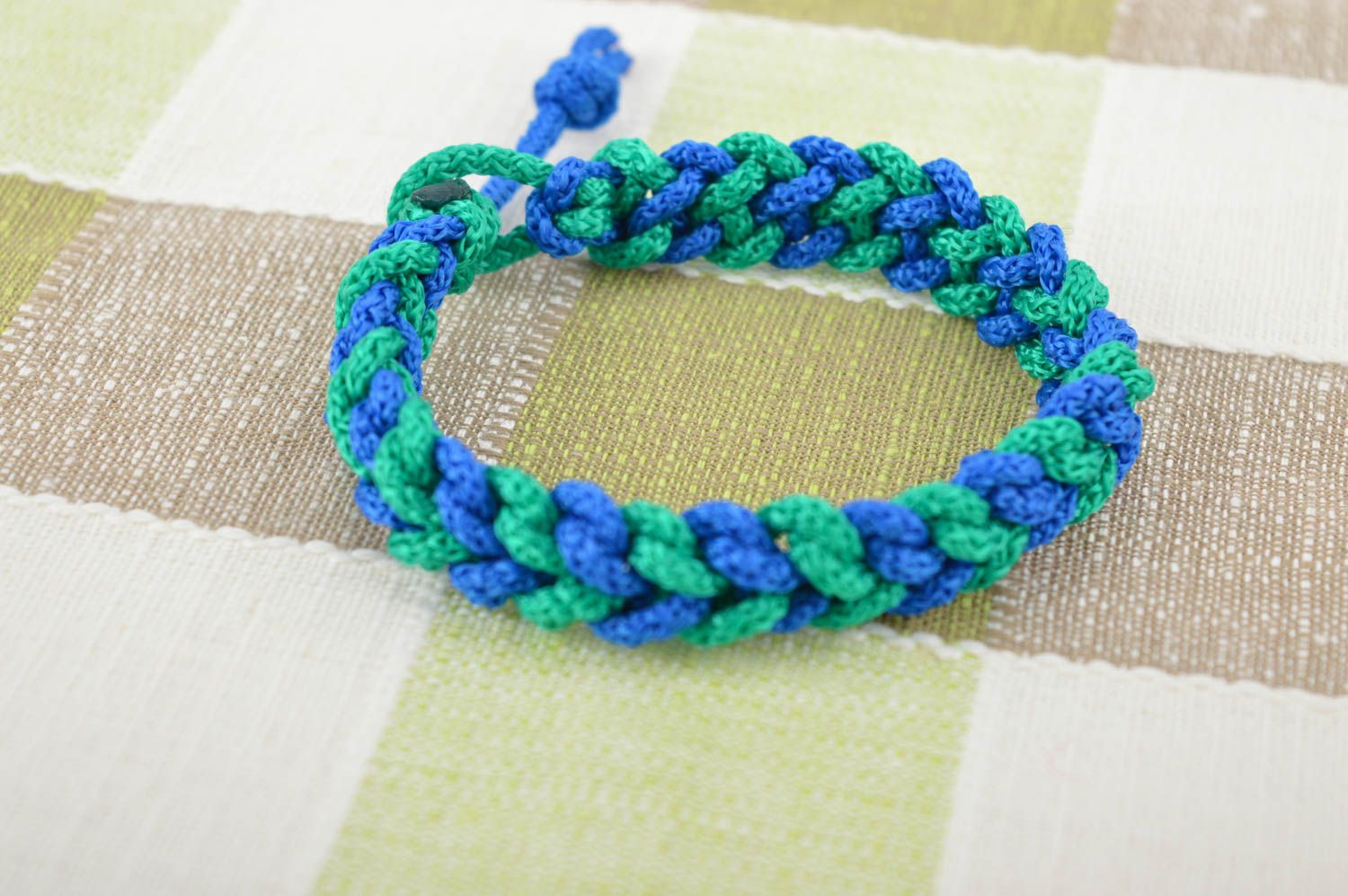 Stylish handmade wrist bracelet woven cord bracelet designs gifts for her photo 1