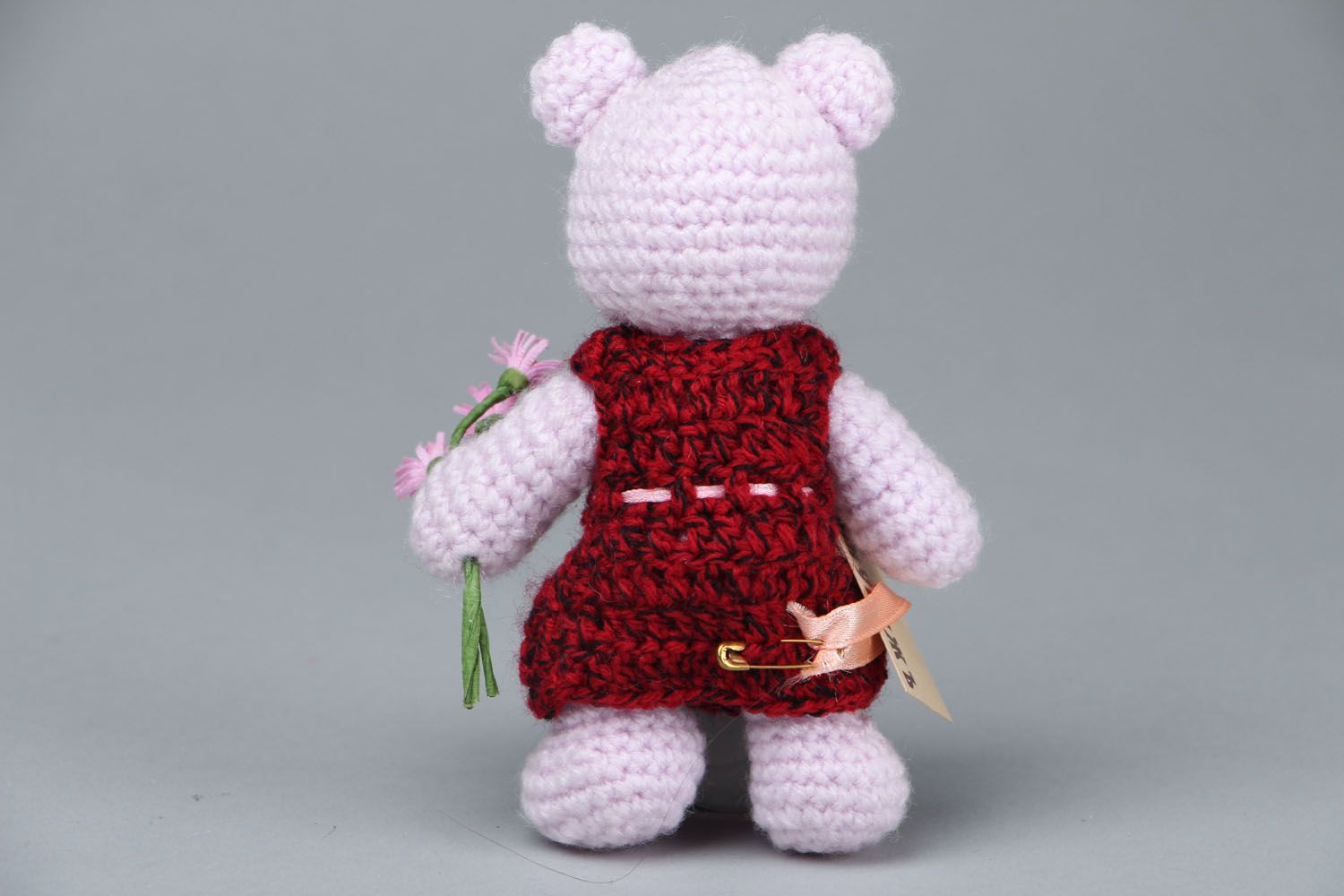 Soft toy Bear in a Dress photo 3