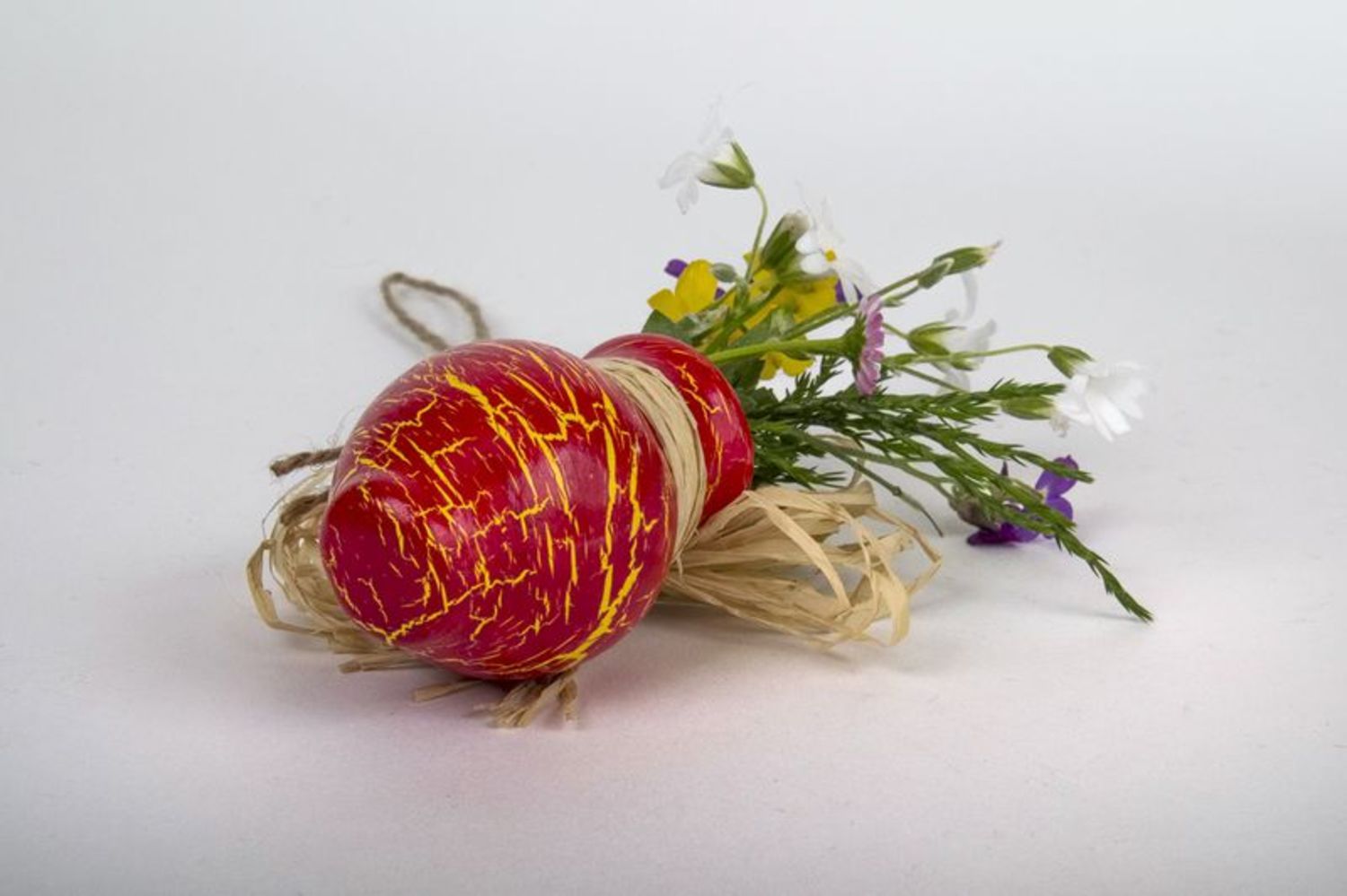 Suspension décorative Cruche sur lacet faite main photo 5
