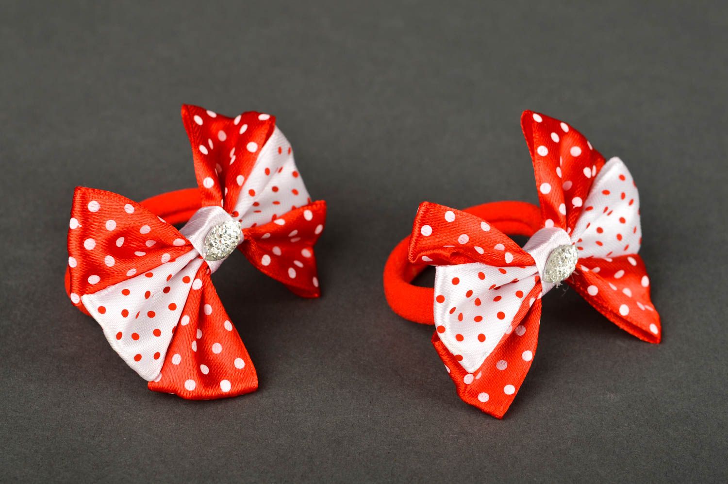 Handmade hair accessories for girls bows for hair hair bows for girls kids gifts photo 2