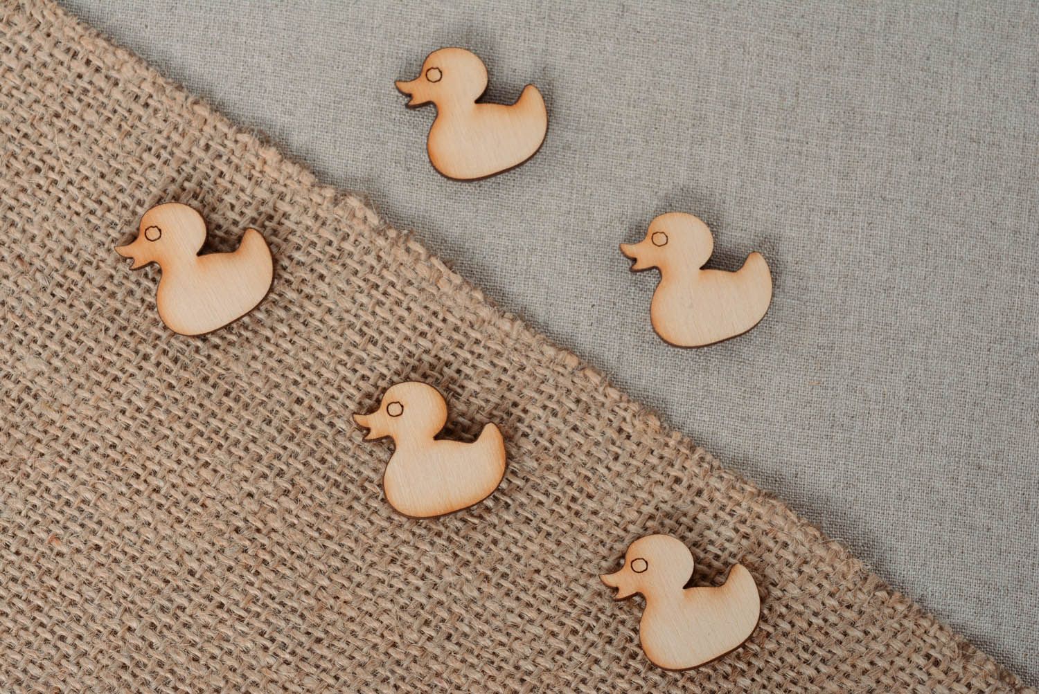 Chipboard pour scrapbooking 'Canard' photo 2