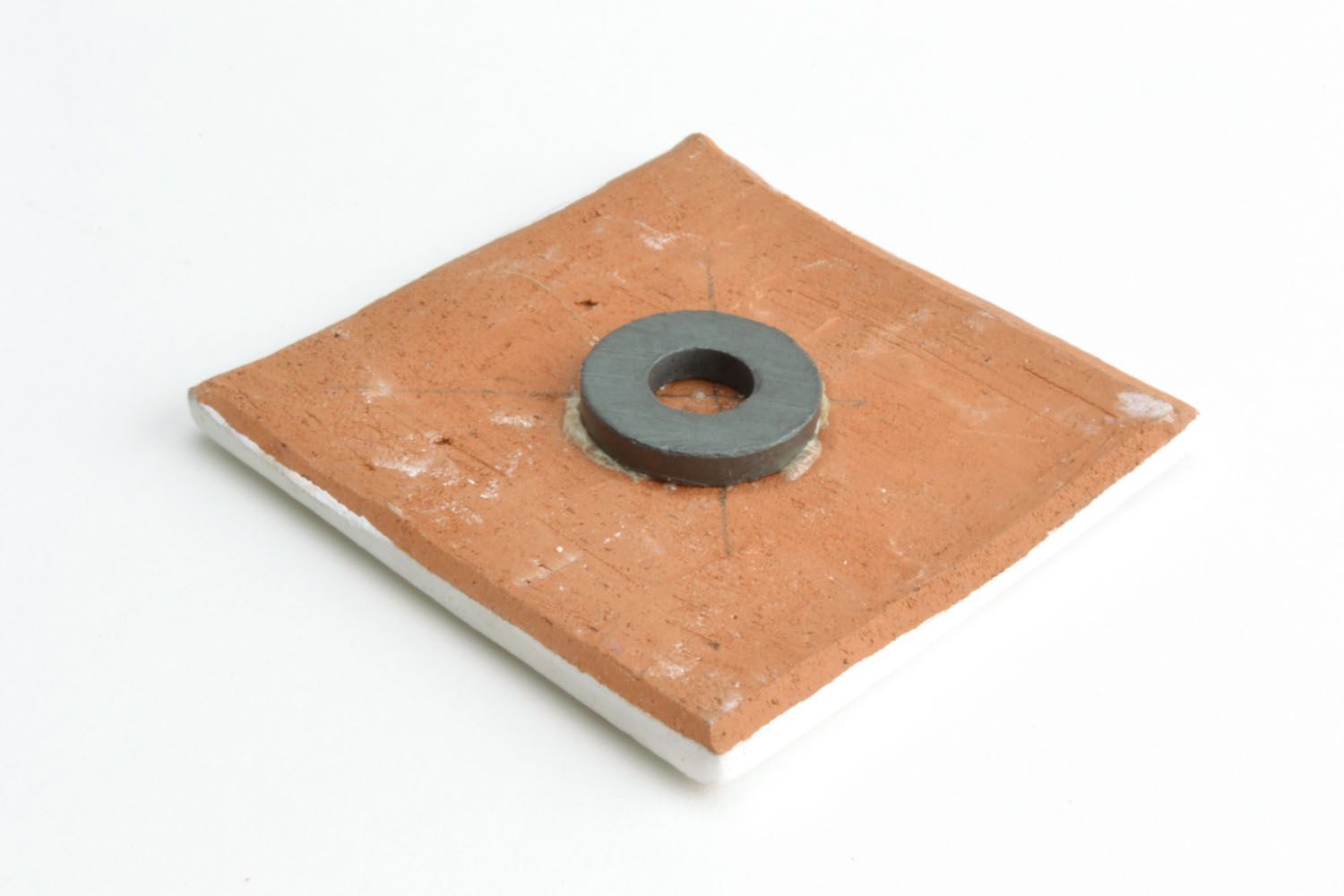 Fridge magnet made of clay Horse photo 3