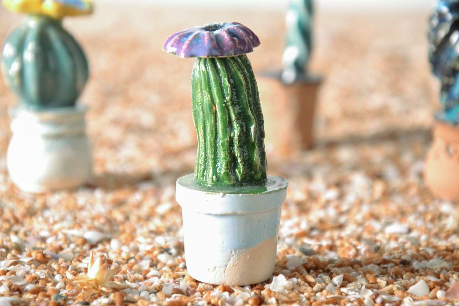 Ceramic figurine Cactus photo 1