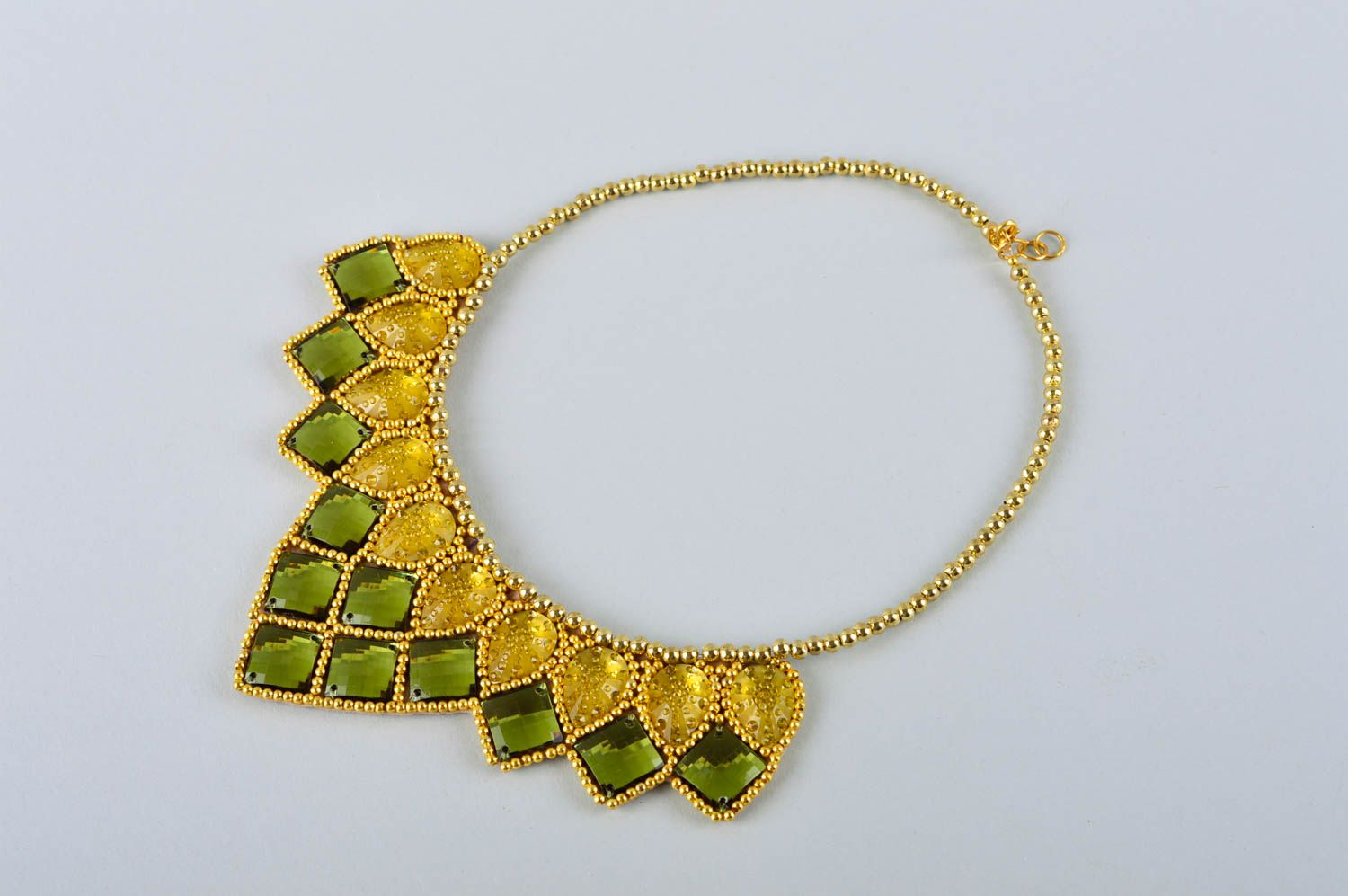 Handmade necklace designer accessory gift ideas elite jewelry bead necklace photo 4