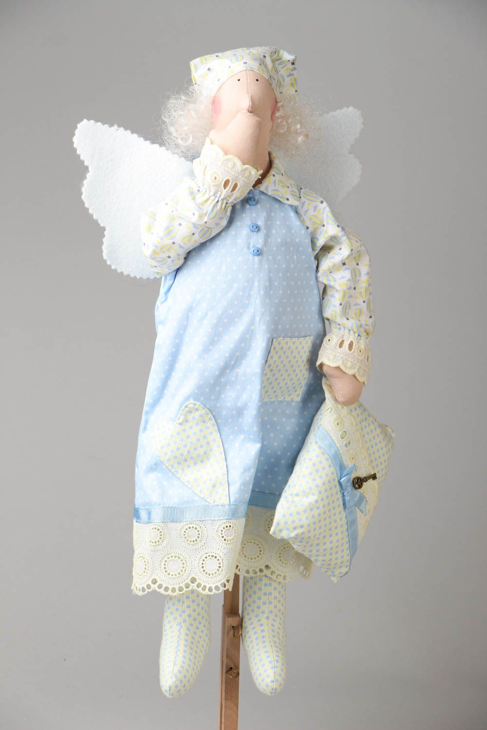 Текстильный ангел Сплюшка фото 1