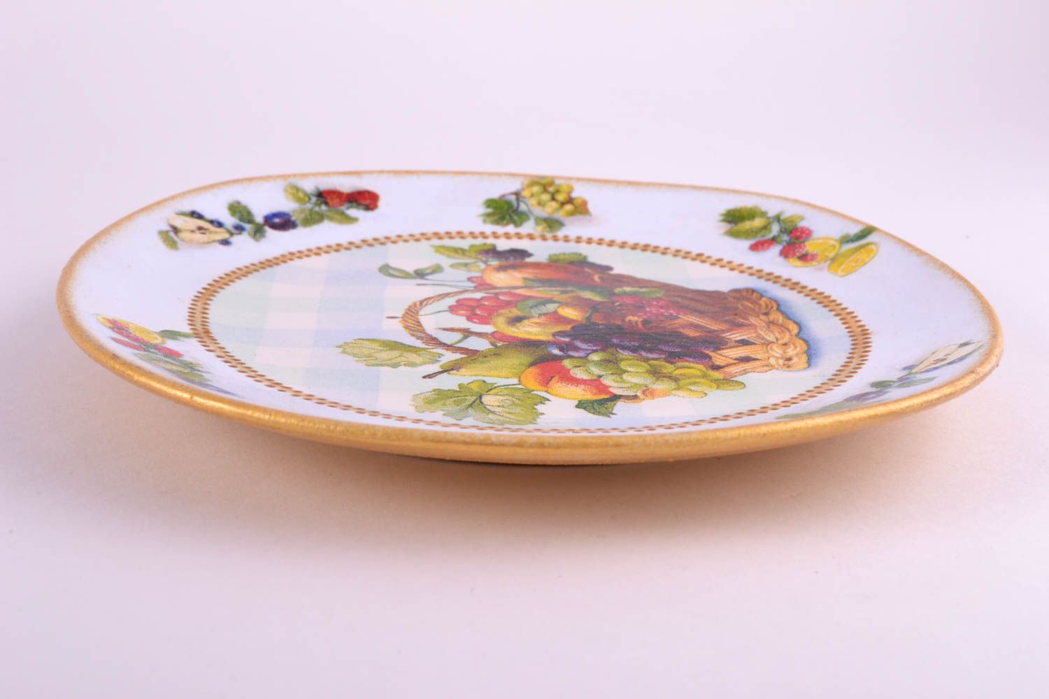 Handmade unusual plate interesting kitchen decor designer beautiful accessory photo 5